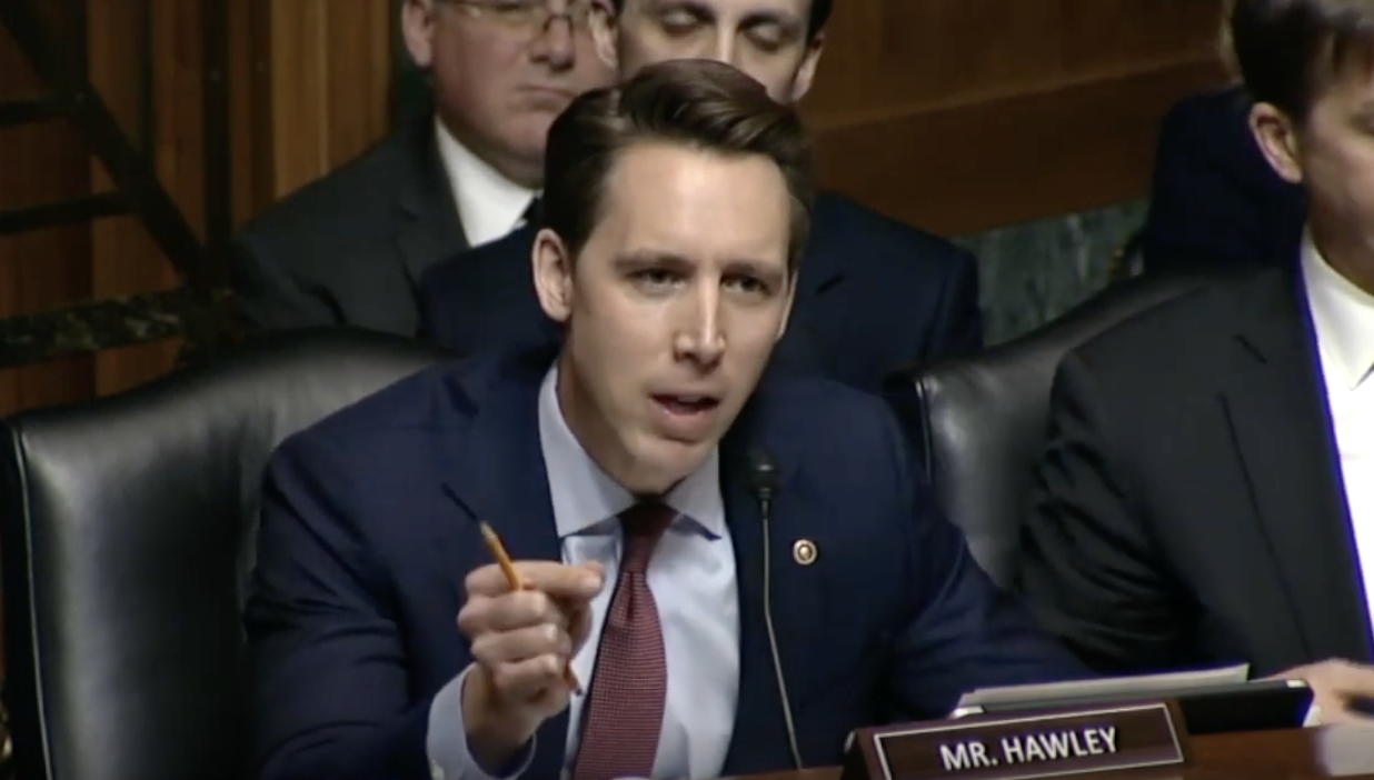 Google Senior Privacy Counsel Will DeVries tells Senator Josh Hawley the data they collect on consumers “is complicated” – and the Senator responds. To watch, click the image above.