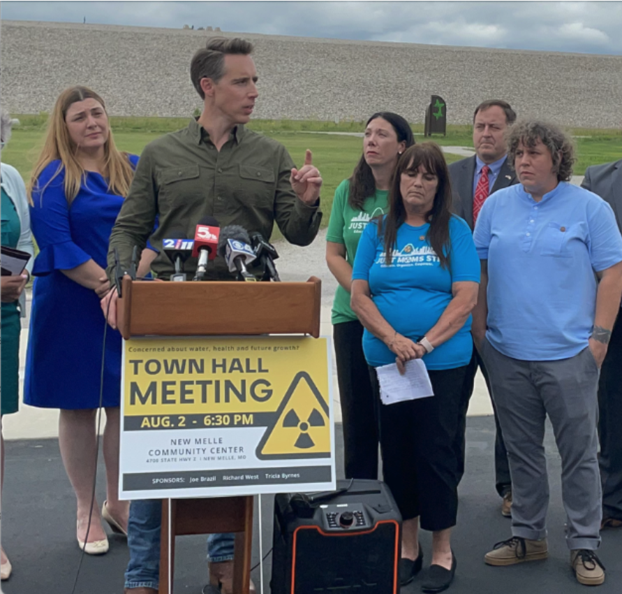 Hawley Visits St. Louis Area Impacted by Radioactive Waste