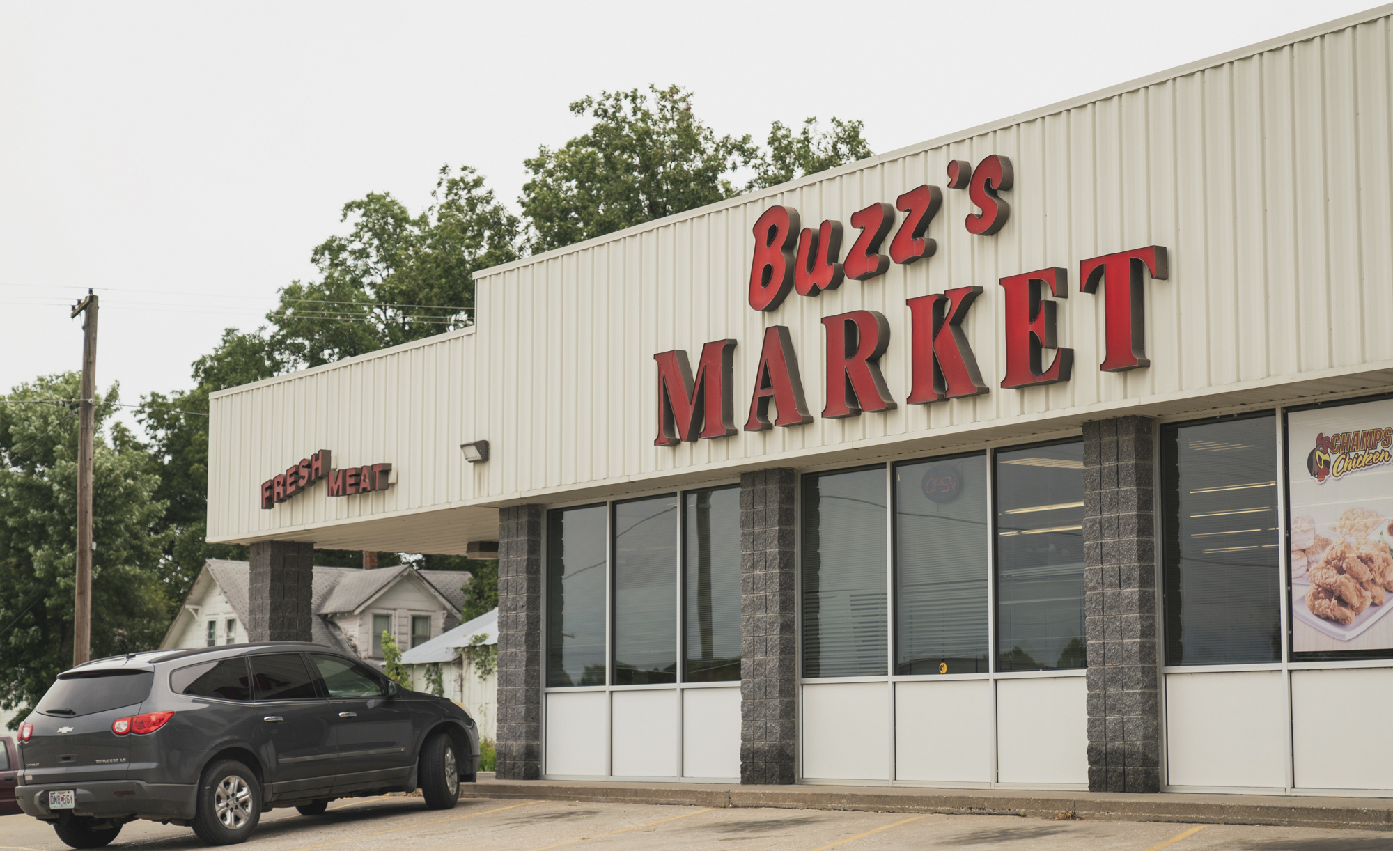 Buzz's Market in Collins, Missouri.  